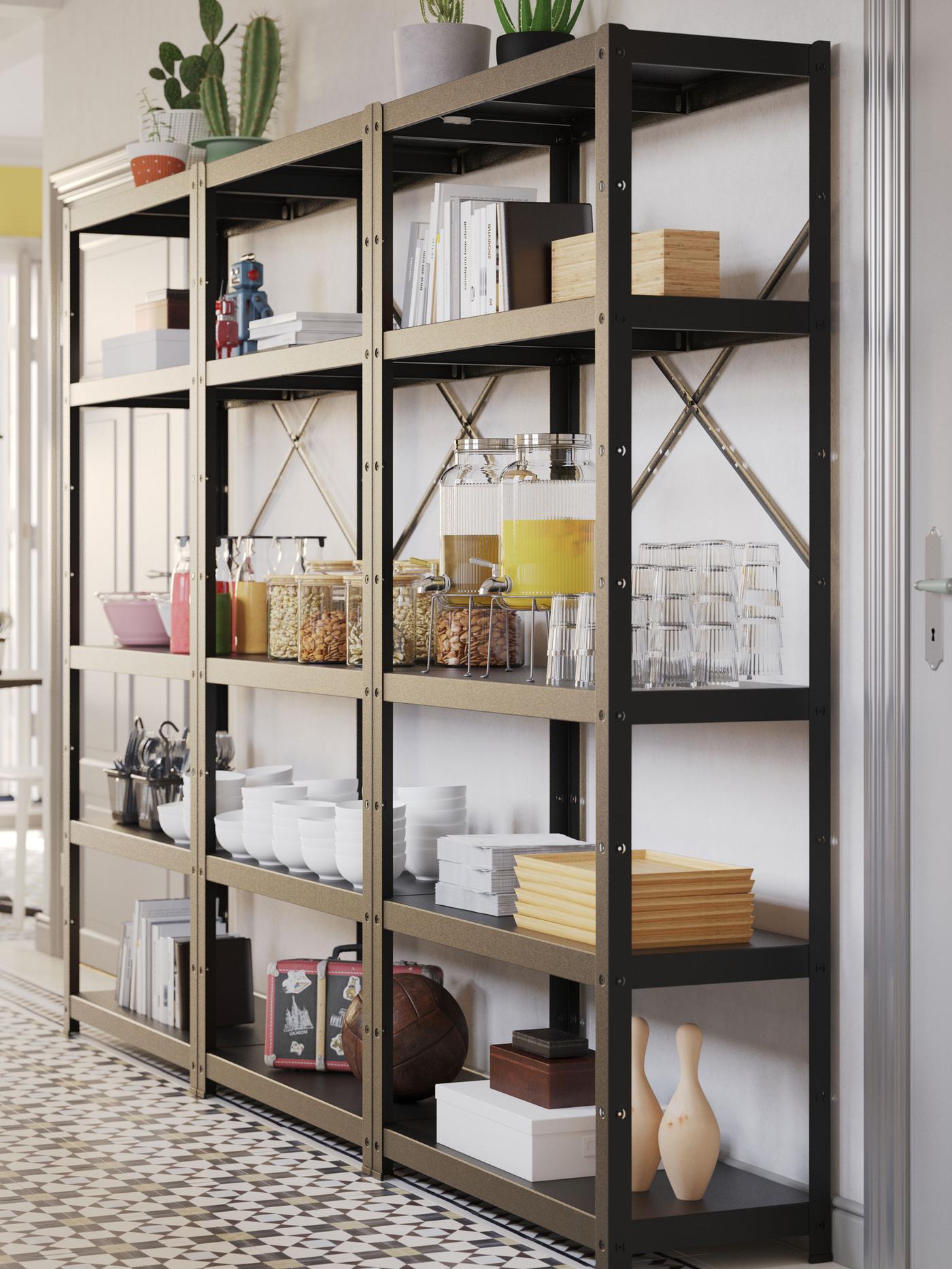 Bild på en BROR förvaringshylla som länkar till BROR planeringsverktyg. 