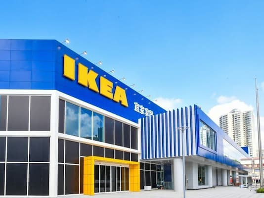 Bild på en IKEA fasad