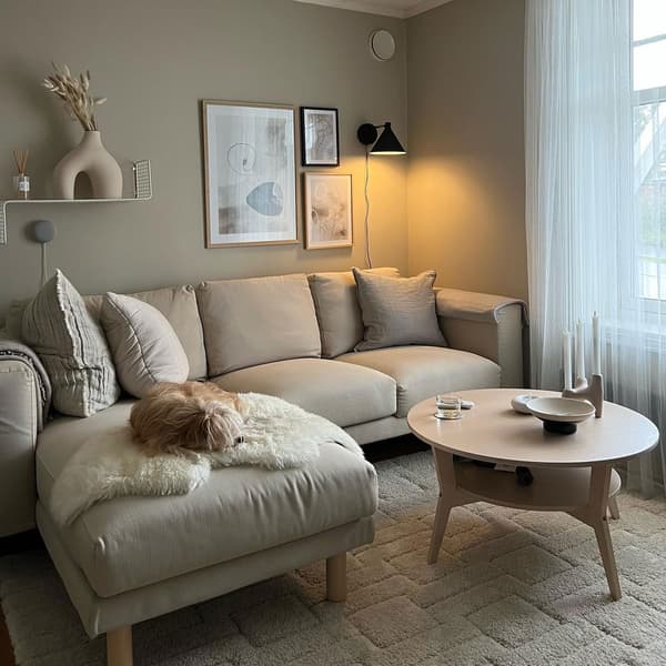 Bild på en PÄRUP soffa från @casa_jg_.