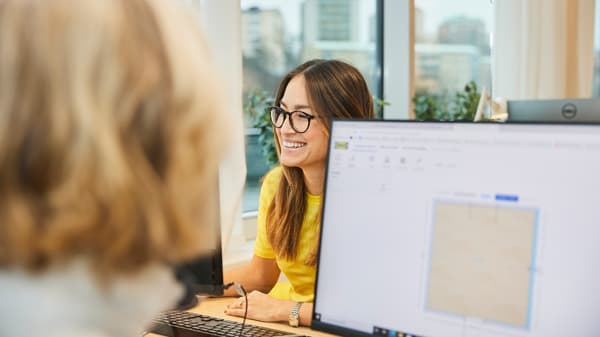 Bild på IKEA-anställd