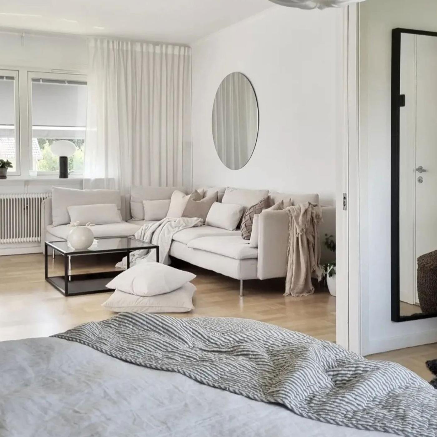 Bild på SÖDERHAMN soffa från @homebymallan.