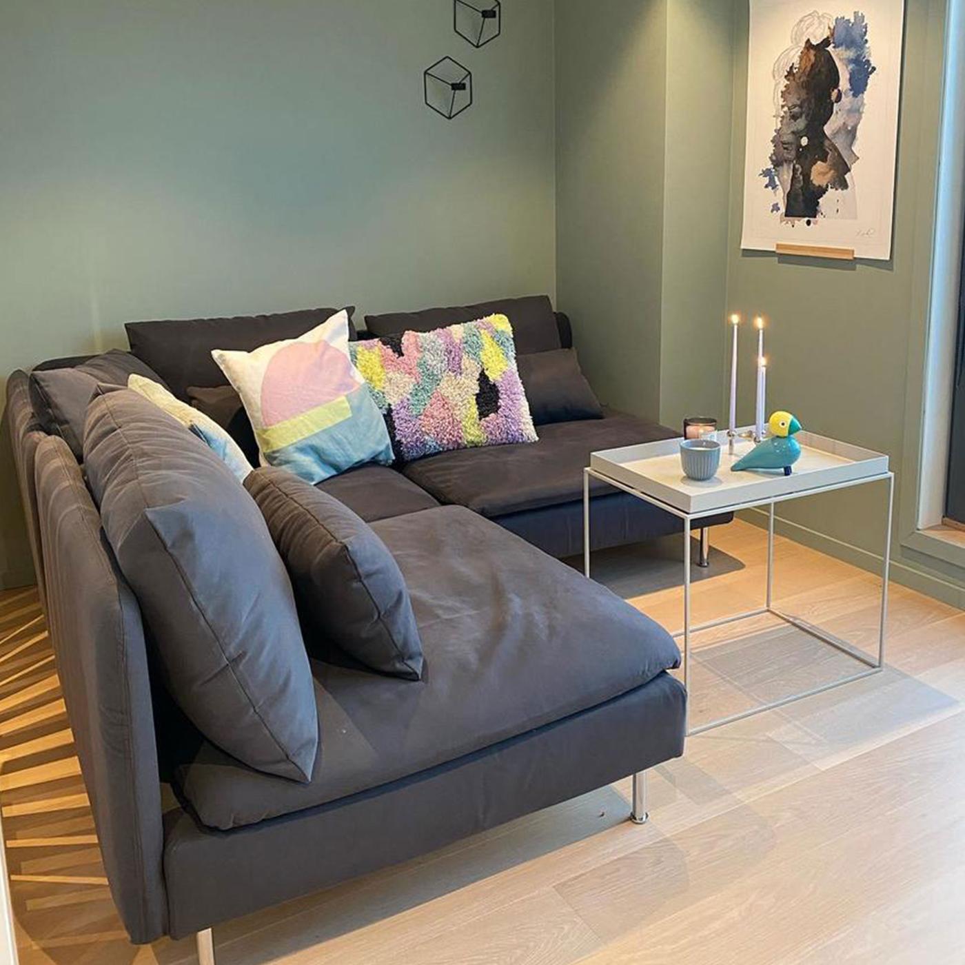 Bild på SÖDERHAMN soffa från @villalilla8.