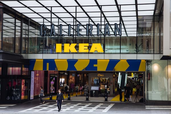Bild utanför IKEA City i Gallerian