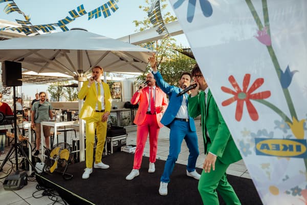 Bild zeigt die a Cappella Gruppe 