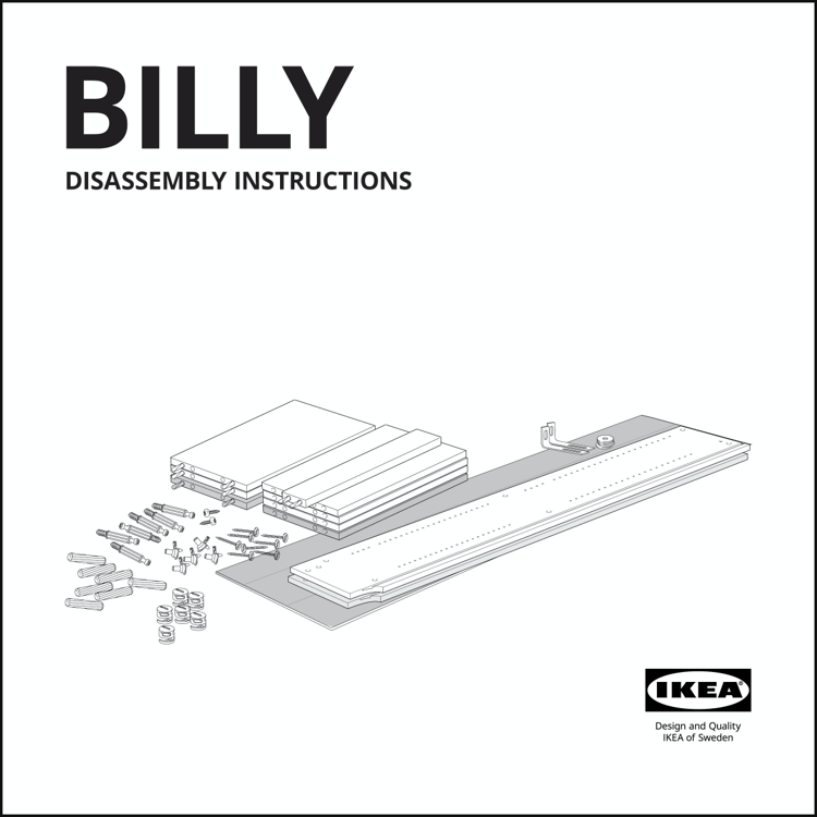 Disassembly Instructions IKEA Ireland