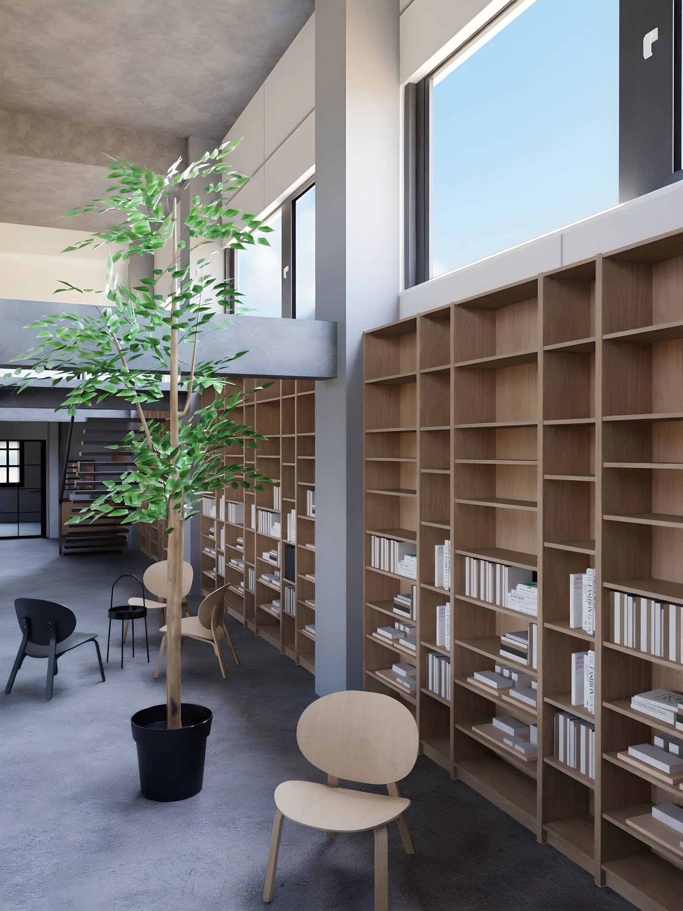 BILLY 책장과 FRÖSET 의자