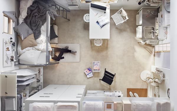 Ikea Einrichtungsideen 1 Zimmer Wohnung