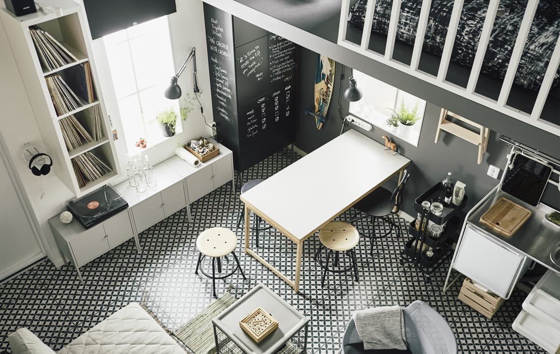 Platzsparende Möbel machen Räume größer IKEA Deutschland