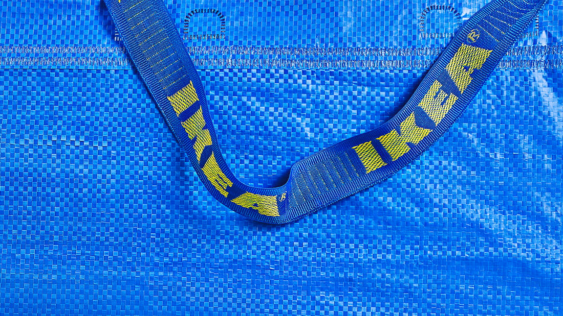 Blue FRAKTA bag