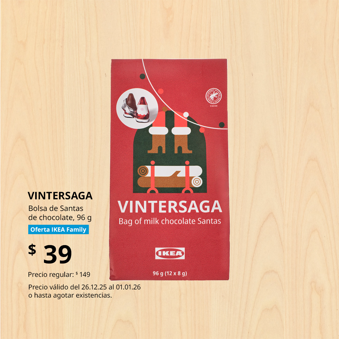 Bolsa de chocolates de Santa Claus VINTERSAGA