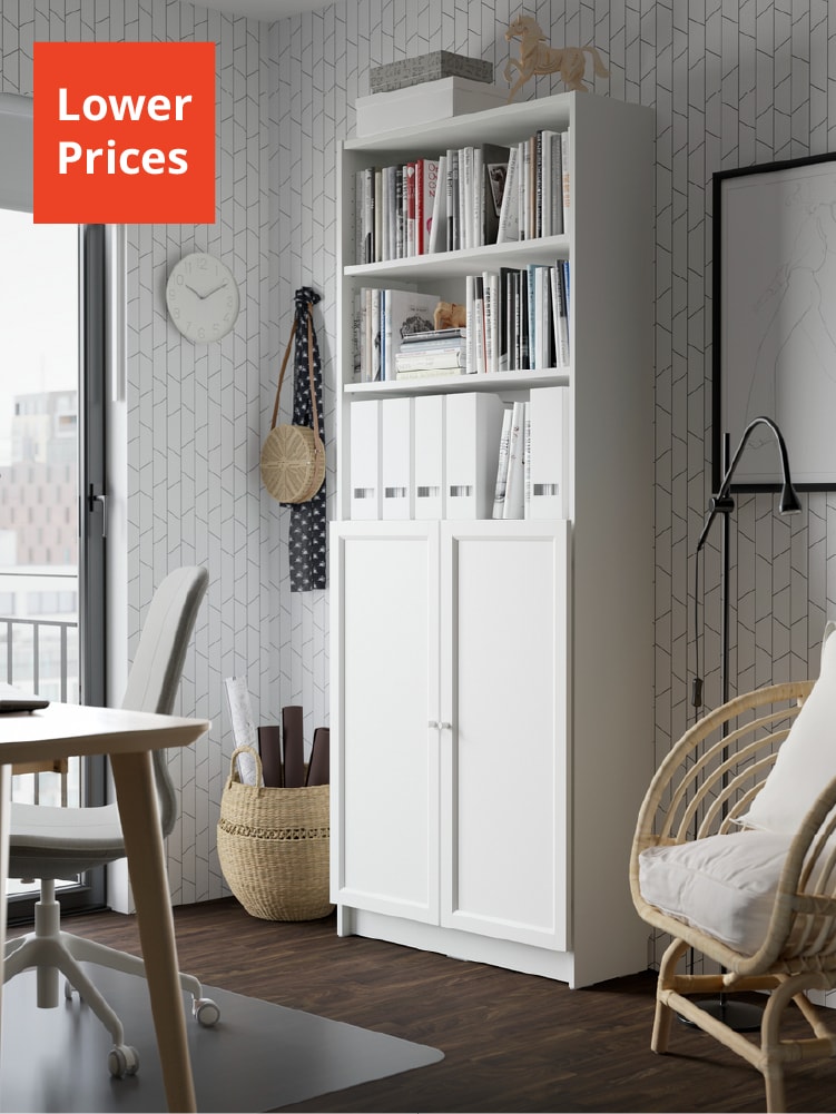 Bookcases & shelving units at lower prices