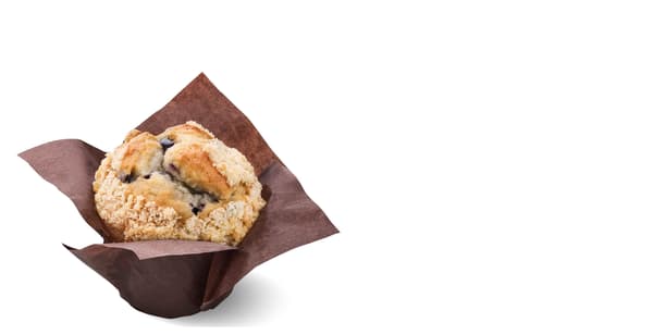 Borůvkový muffin