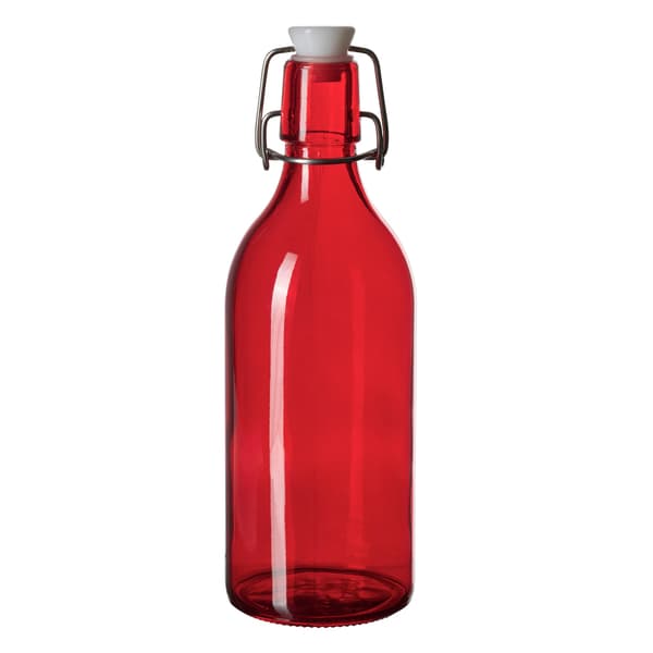 botella roja