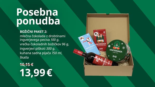 Božični paket 2 za poslovne kupce