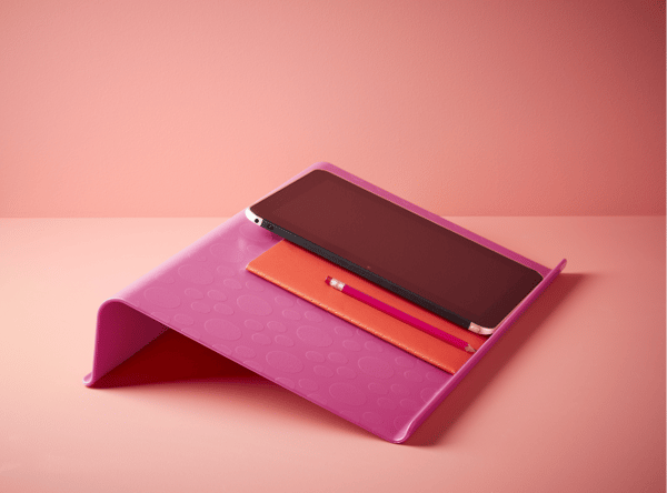 BRÄDA Laptop support, pink, 42x31 cm | IKEA