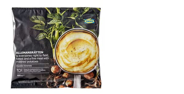 Bramborová kaše, mražená, 600 g 