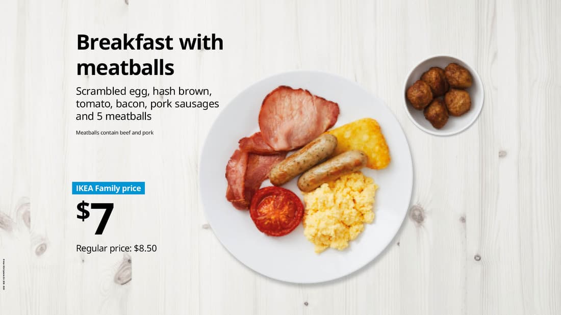 IKEA Breakfast Menu Australia Restaurant Food Menu IKEA