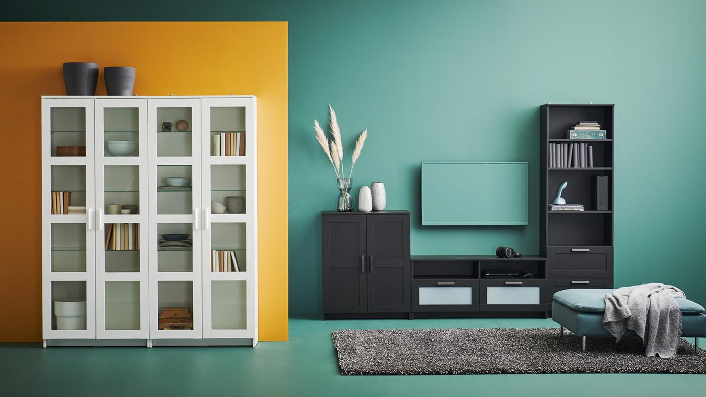 IKEA カラックス ターコイズブルー 緑色 IKEA KALLAXカラックス