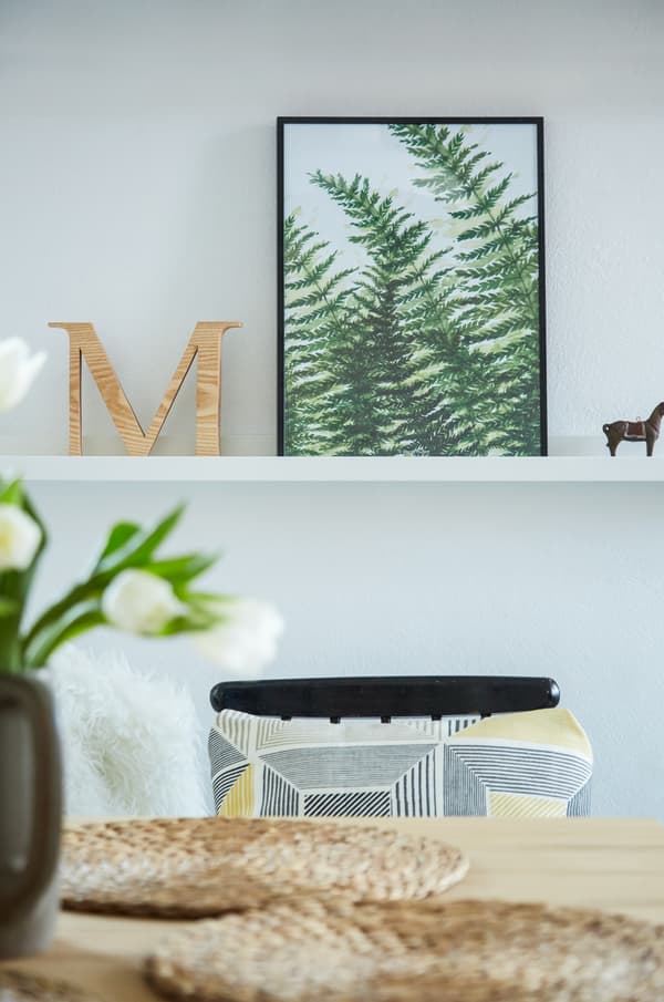 Bring the outdoors in with nature-inspired artwork.