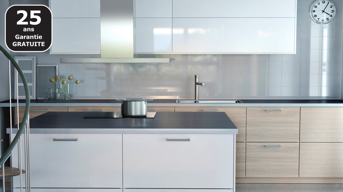 Cuisines METOD finition BROKHULT motif noyer IKEA