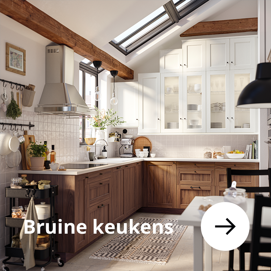 Brown kitchens