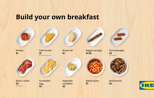 build your own breakfast