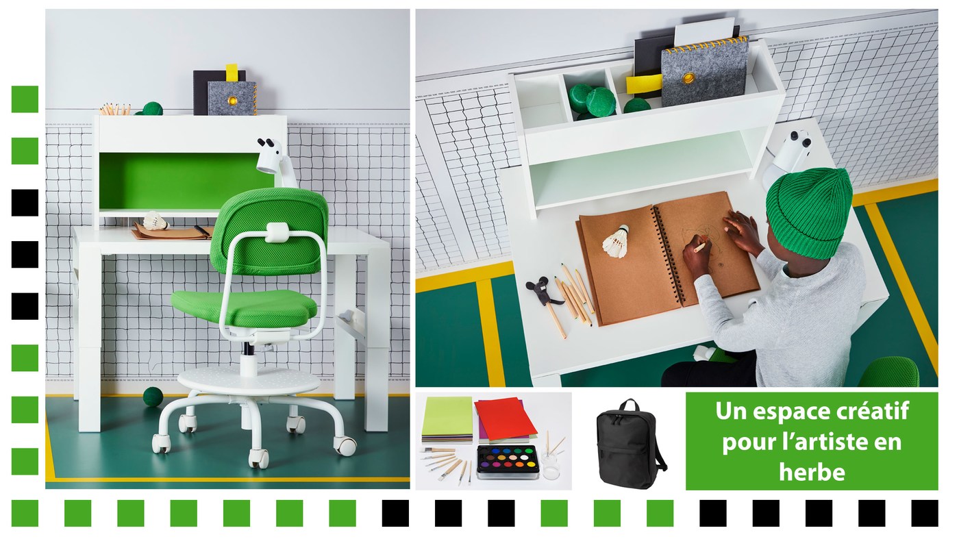 Un espace créatif pour l'artiste en herbe IKEA