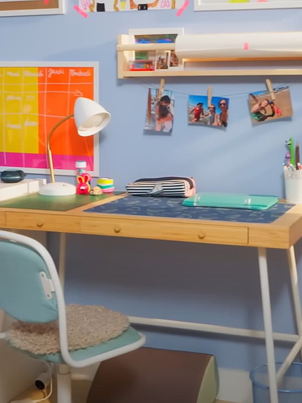 Bureau d'un ado.