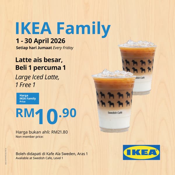 Buy 1 free 1 Ice late