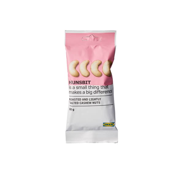 MUNSBIT Roasted, slightly salted cashew nuts
