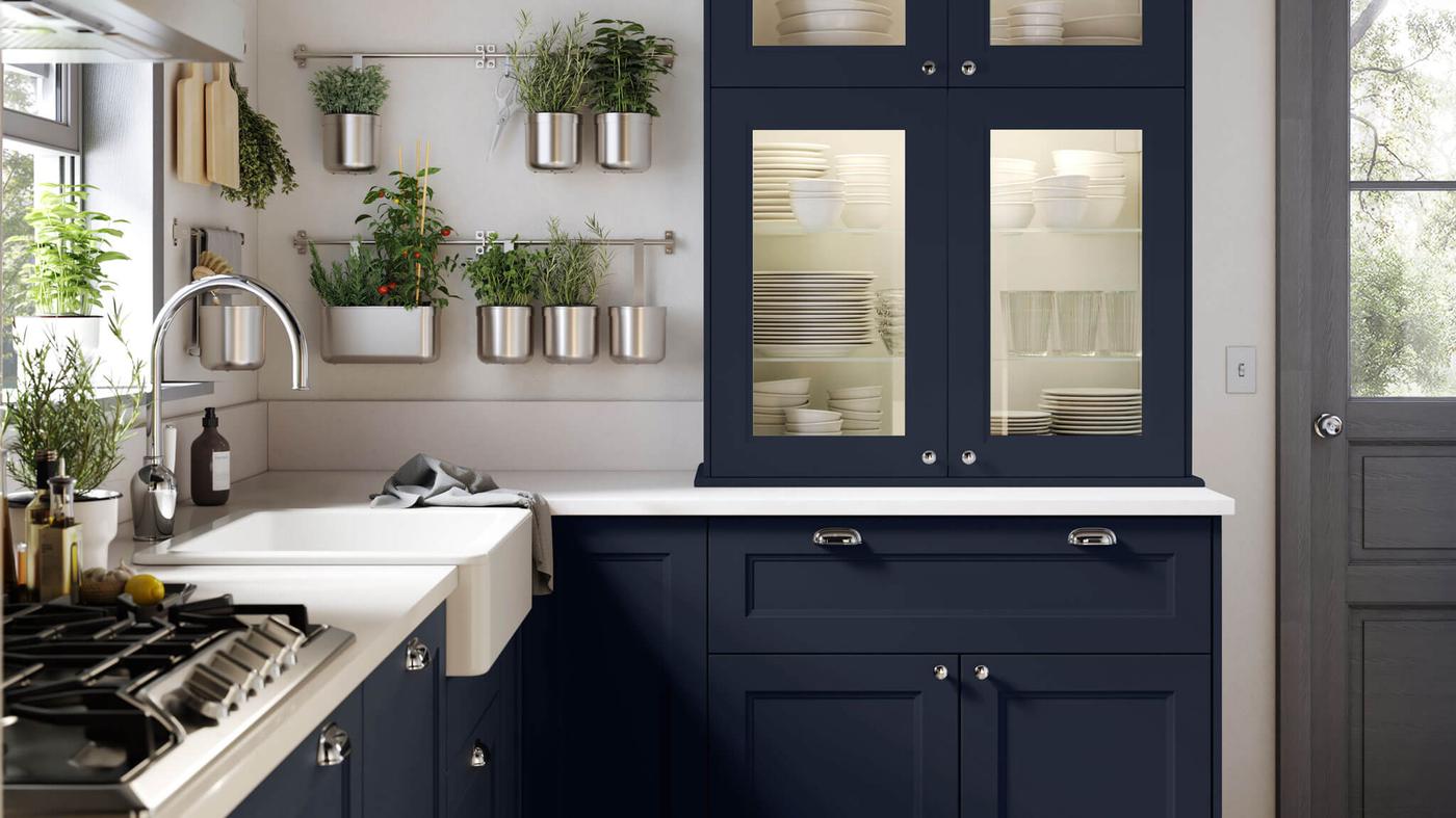 IKEA　キッチン Blue Kitchen - Shop Our Range of Blue Kitchens - IKEA