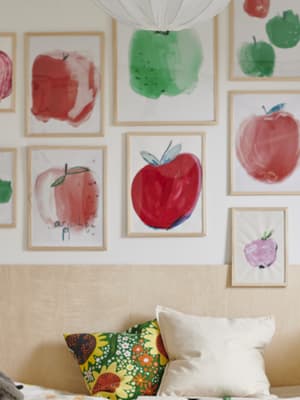 cadre dans une chambre d'enfant