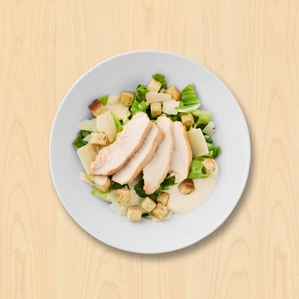 Cæsarsalat med kylling
Romainesalat, kylling, grana padano, croutoner og cæsardressing

59.-