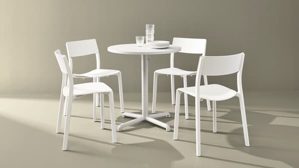 Café furniture.