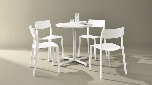 Café furniture.