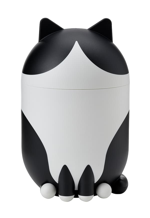 Caja de almacenaje con tapa en forma de gato GREJSIMOJS