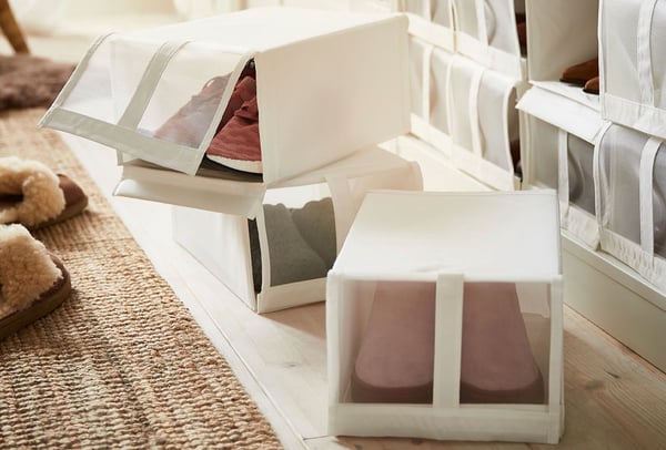 Cajas para almacenar zapatos