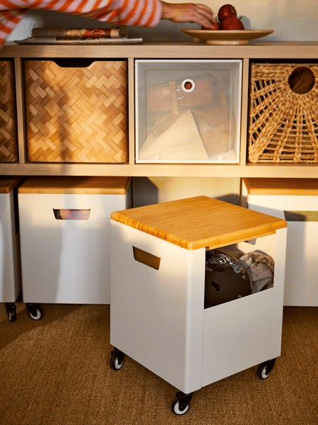 cajon blanco de sala