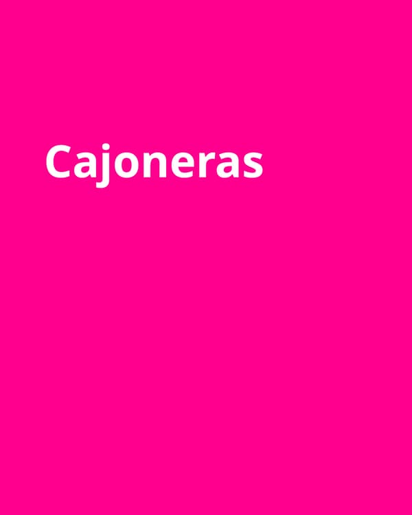 Cajoneras fucsia