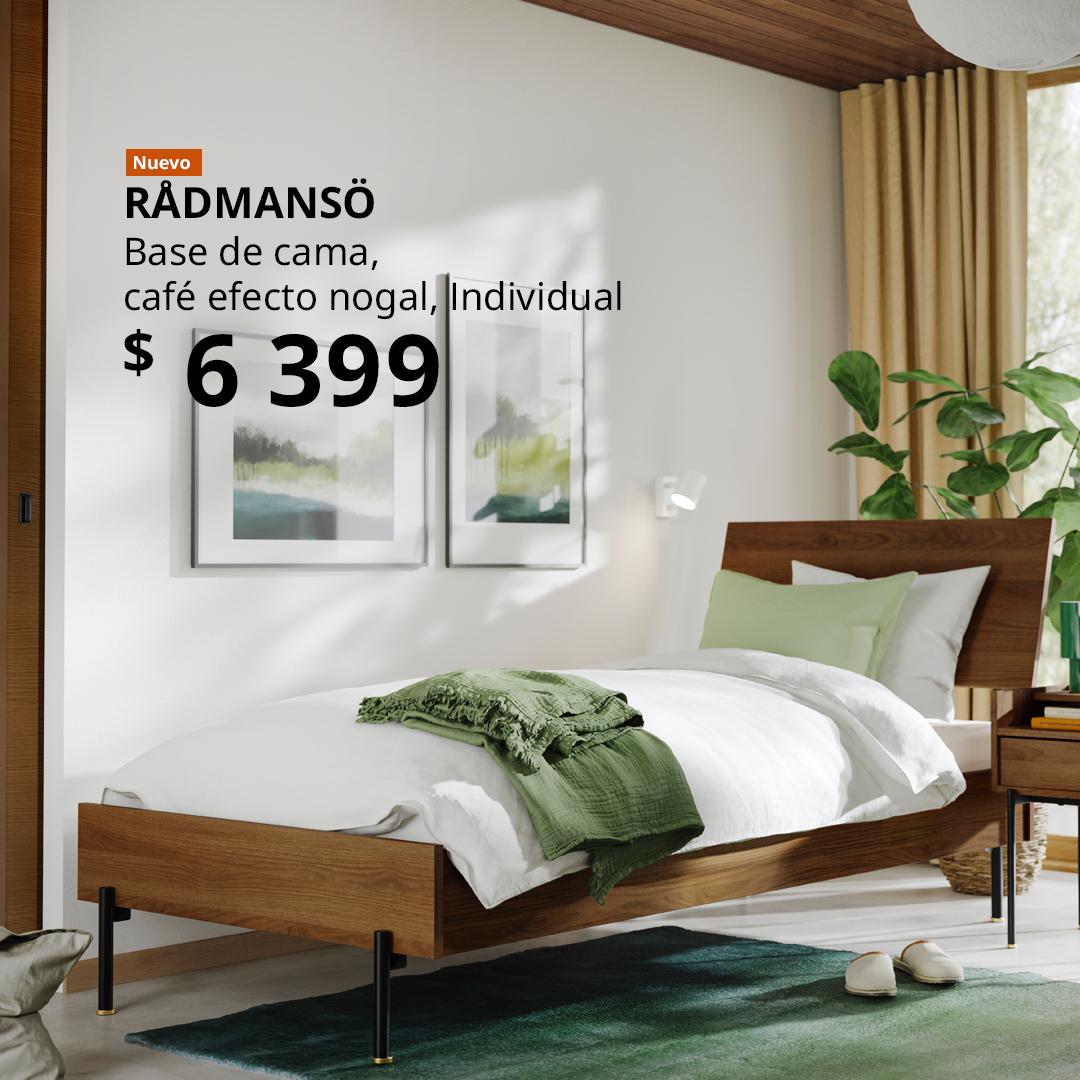 Cama RADMANSO tamaño individual.