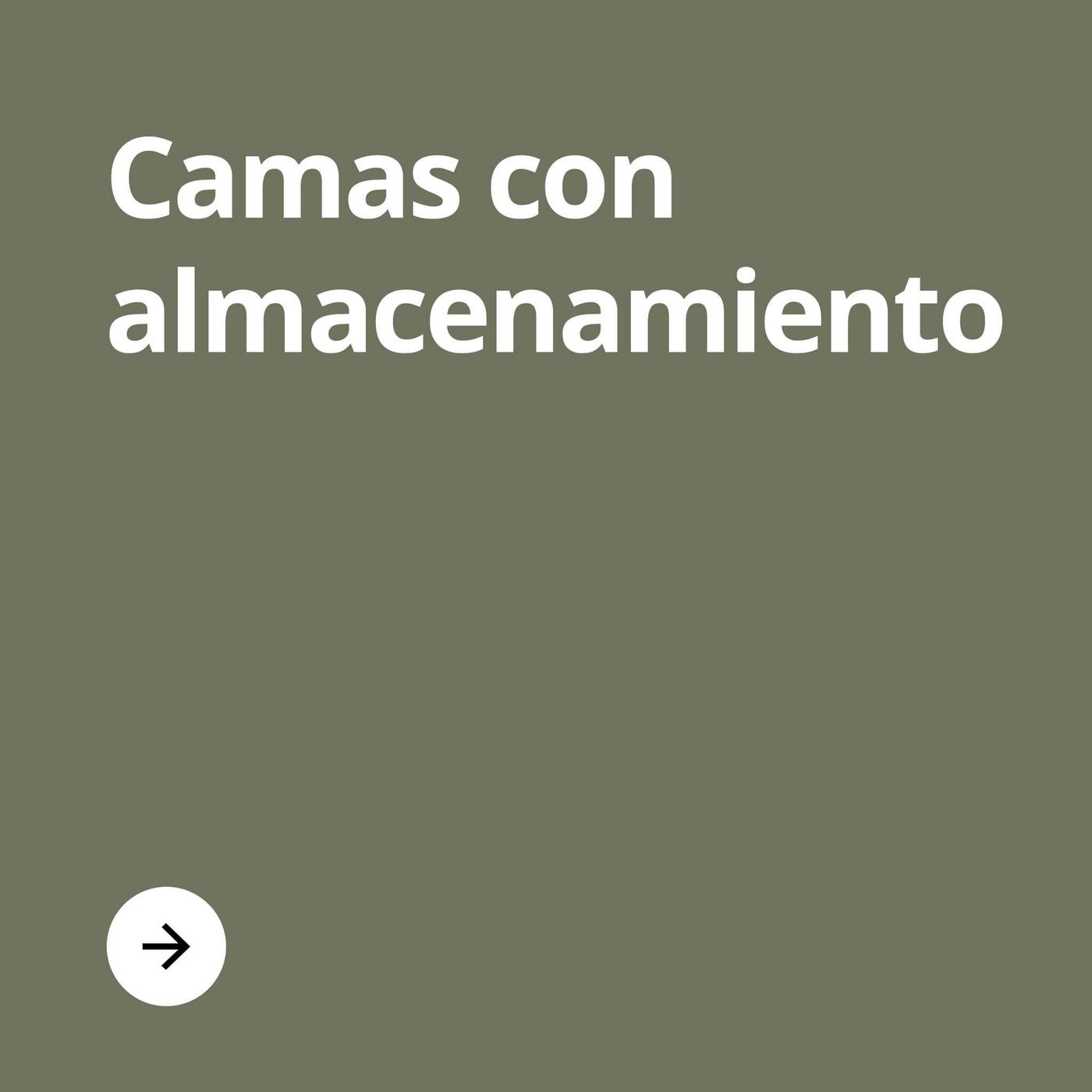 Camas con almacenamiento