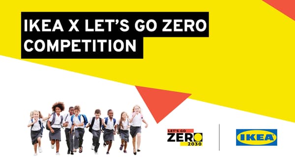 Campaign picture of the Let's go zero competition