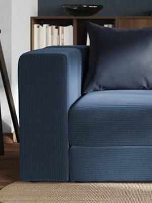 Canapé modulable JÄTTEBO bleu