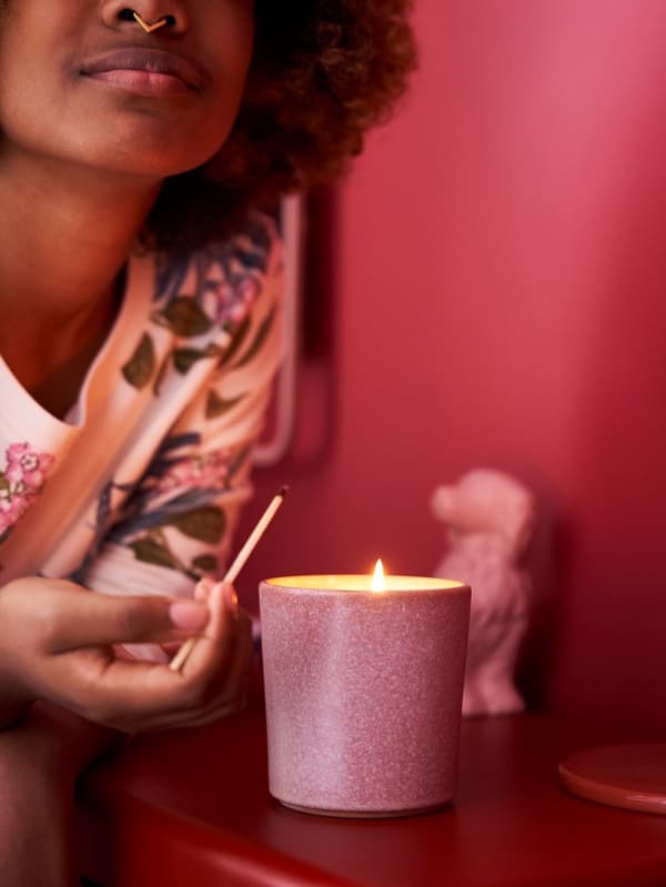 Candle holders & candles