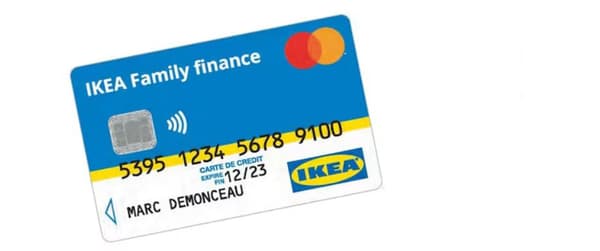 carte IKEA Family Finance