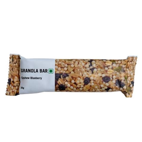 Cashew Blueberry Granola Bar