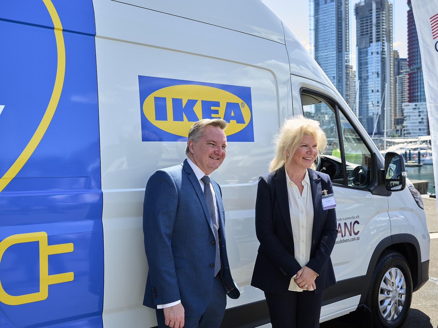 New electric vehicles delivering for IKEA Australia IKEA