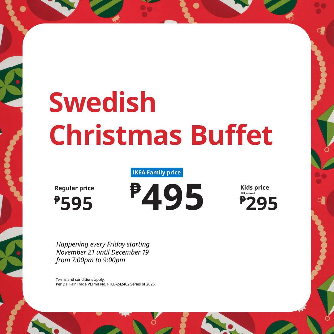 Celebrate the Season with a Swedish Christmas Buffet