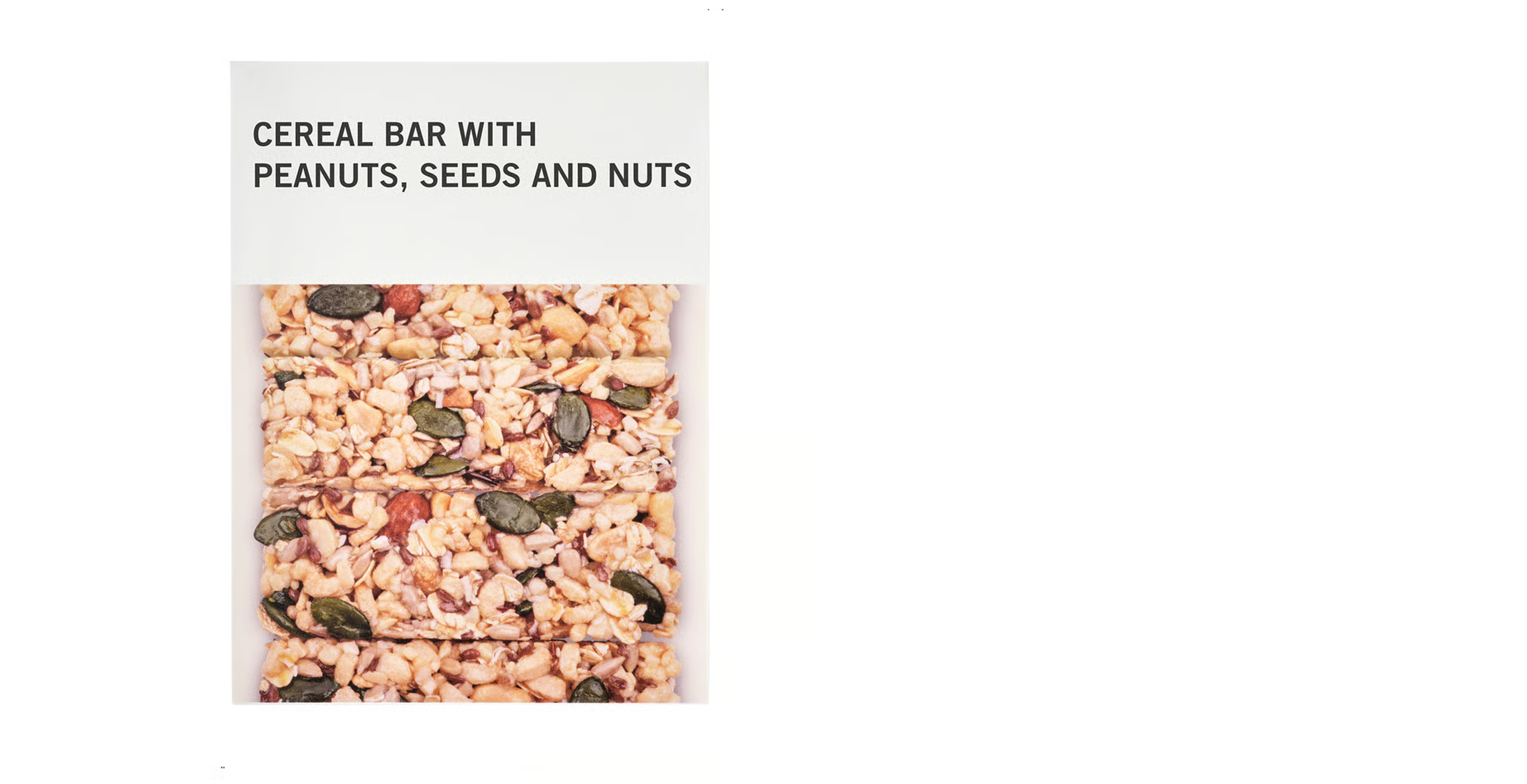 Cereální tyčinka, mandle/arašíd