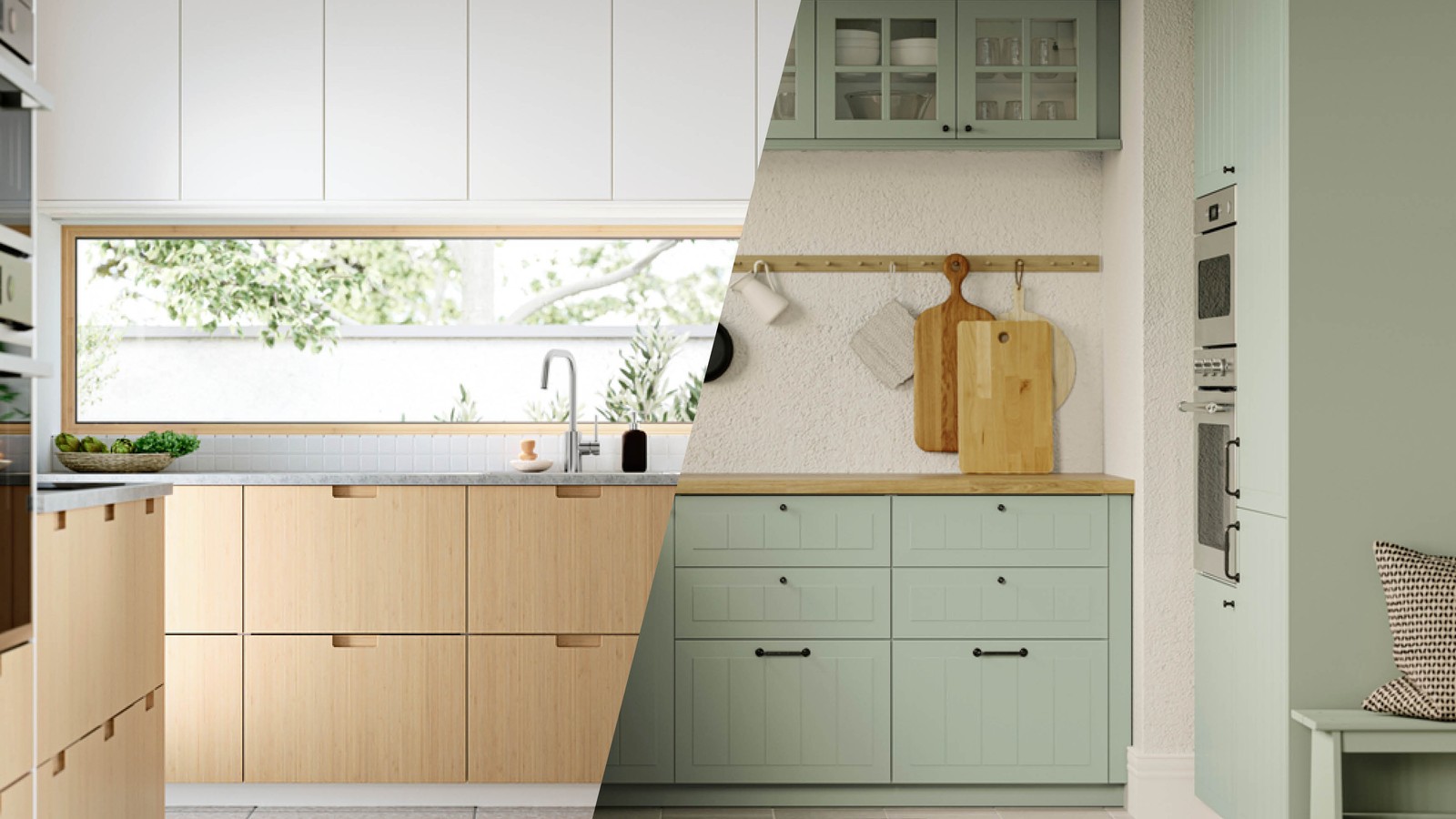 Lisse et brillante : cuisine RINGHULT blanc brillant - IKEA